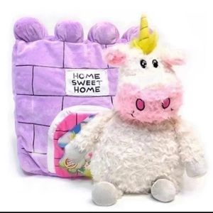 Unicorn Castle Pillow For Kids